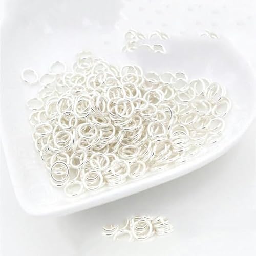 200 Stück 3/4/5/6/7/8/10 mm Metall-DIY-Schmuckzubehör, geschlossene/offene Einzelschleifen-Binderinge und Spaltringe für die Schmuckherstellung, Silber, geschlossen, 3 mm 200 Stück 3/4/5/6/7/8/10 mm Metall-DIY-Schmuckzubehör, geschlossene/offene Einzelschleifen-Binderinge und Spaltringe für die Schmuckherstellung, Silber, geschlossen, 3 mm von RCIDOS