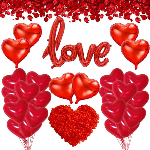 Valentinstag Deko Set, LOVE Luftballons, Herz Deko Romantik Heiratsantrag, Valentinstag Luftballons Deko Set, Romantische Deko für Jubiläum Anniversary Verlobung Hochzeit Valentinstag Deko Set, LOVE Luftballons, Herz Deko Romantik Heiratsantrag, Valentinstag Luftballons Deko Set, Romantische Deko für Jubiläum Anniversary Verlobung Hochzeit von RCYHCY