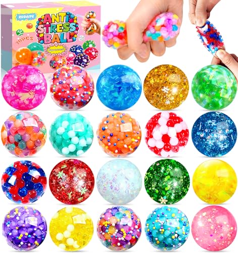 RDDAIPE 20 Stück Stressball, Ø4.5cm Antistressball, Anti Stress Bälle, Squishy Stressball,Antistressbälle für Kinder Erwachsene,Mitgebsel Kindergeburtstag,Stress Spielzeug Kleine Geschenke für Kinder RDDAIPE 20 Stück Stressball, Ø4.5cm Antistressball, Anti Stress Bälle, Squishy Stressball,Antistressbälle für Kinder Erwachsene,Mitgebsel Kindergeburtstag,Stress Spielzeug Kleine Geschenke für Kinder von RDDAIPE