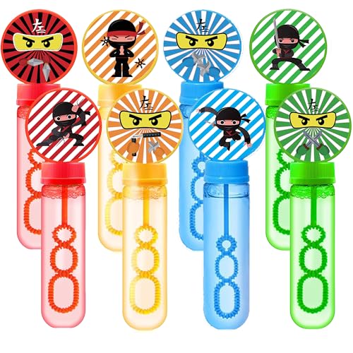 12Pcs Ninja Blase Stäbe für Ninja Thema Geburtstagsfeier Bevorzugungen Kinder Blasen Party Zubehör von REAGAR