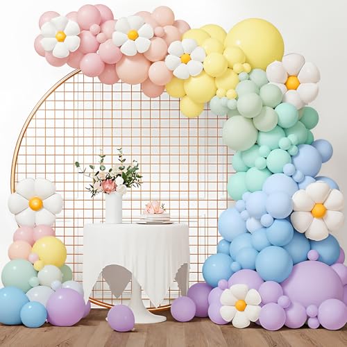 Dekoration für Party, Geburtstag, Luftballons, Pastellfarben, 189 Stück, Regenbogenballons, Dekoration für Geburtstag, Damen, Dekoration für Babyparty, Mädchen, Dekoration für Kommunion, Mädchen, Dekoration für Party, Geburtstag, Luftballons, Pastellfarben, 189 Stück, Regenbogenballons, Dekoration für Geburtstag, Damen, Dekoration für Babyparty, Mädchen, Dekoration für Kommunion, Mädchen, von REAL DECO