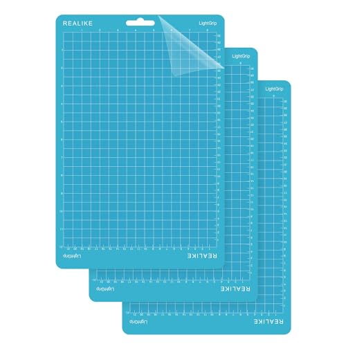 REALIKE 21,6 x 30,5 cm Schneidematte für Cricut Joy Xtra, Blue Light Grip Schneidematten für Cricut Joy Xtra Zubehör REALIKE 21,6 x 30,5 cm Schneidematte für Cricut Joy Xtra, Blue Light Grip Schneidematten für Cricut Joy Xtra Zubehör von REALIKE