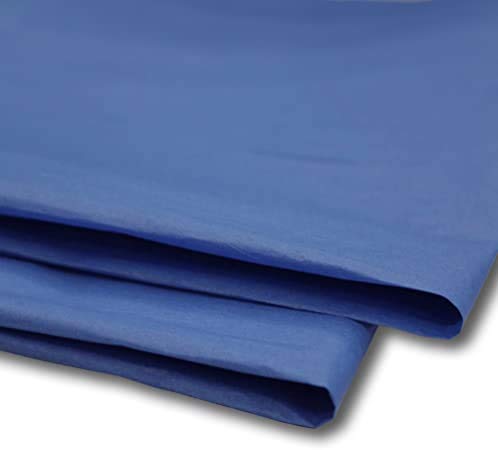 realpack® 200 x – Bögen säurefreies Premium Luxus Marineblau Seidenpapier Ries 45,7 x 71,1 cm 450 mm x 700 mm GRATIS Schnelle Lieferung von REALPACK