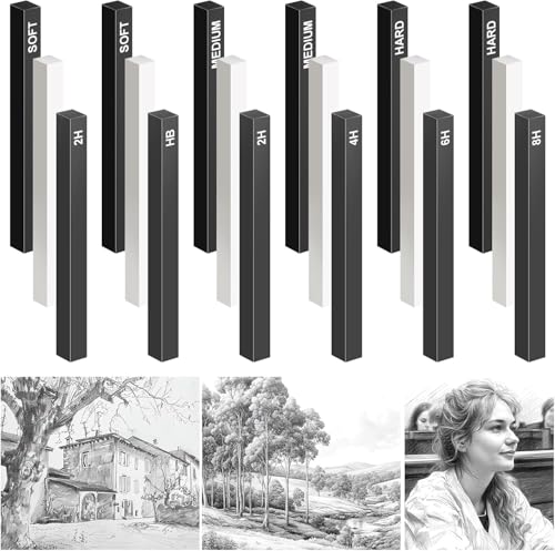 18 Stück quadratische komprimierte Kohlestifte komprimiert Graphit Material Sticks Graphitstifte Holzkohlestifte Set für Zeichnung Handwerk, Schattierung, Skizzieren, Anfänger, Zeichnung Klasse Kinder 18 Stück quadratische komprimierte Kohlestifte komprimiert Graphit Material Sticks Graphitstifte Holzkohlestifte Set für Zeichnung Handwerk, Schattierung, Skizzieren, Anfänger, Zeichnung Klasse Kinder von REBECCAGIBSON