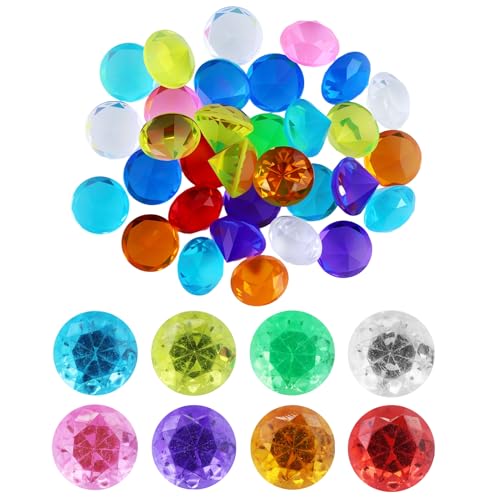 32 stücke Muti-Farben Edelsteine,kristalle Diamanten,Acryl Diamanten Deko Bunt für Kinder, Groß Spiel Diamanten für Vasen, Tischdeko, Party Mitgebsel, Hochzeit 32 stücke Muti-Farben Edelsteine,kristalle Diamanten,Acryl Diamanten Deko Bunt für Kinder, Groß Spiel Diamanten für Vasen, Tischdeko, Party Mitgebsel, Hochzeit von REBECCAGIBSON
