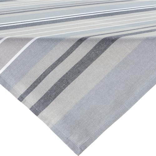 REDBEST Mitteldecke Baumwolle grau Größe 100x100 cm von REDBEST