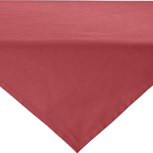REDBEST Mitteldecke Tulsa Baumwolle Burgund Größe 100x100 cm REDBEST Mitteldecke Tulsa Baumwolle Burgund Größe 100x100 cm von REDBEST