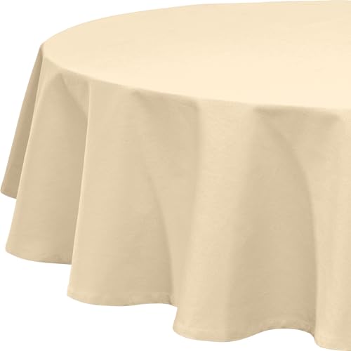 REDBEST Tischdecke Tulsa Baumwolle beige Größe rund: 160 cm Ø REDBEST Tischdecke Tulsa Baumwolle beige Größe rund: 160 cm Ø von REDBEST