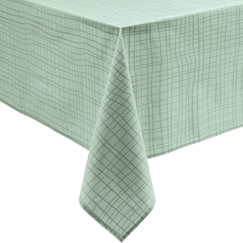 REDBEST abwaschbare Tischdecke Pasadena hellgrün Größe 140x200 cm, Tischläufer, Karo, pflegeleicht REDBEST abwaschbare Tischdecke Pasadena hellgrün Größe 140x200 cm, Tischläufer, Karo, pflegeleicht von REDBEST