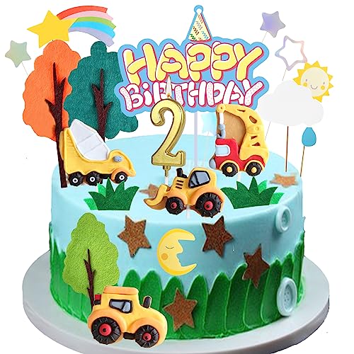 REDO Cartoon 3D 18 Stück Kuchendekoration Bagger Zement LKW Baustelle Fahrzeuge Muffin Geburtstagsfeier Alles Gute zum Geburtstag Kuchendekorationsset Cupcake Kuchendeckel Zubehör für Jungen Mädchen K REDO Cartoon 3D 18 Stück Kuchendekoration Bagger Zement LKW Baustelle Fahrzeuge Muffin Geburtstagsfeier Alles Gute zum Geburtstag Kuchendekorationsset Cupcake Kuchendeckel Zubehör für Jungen Mädchen K von REDO