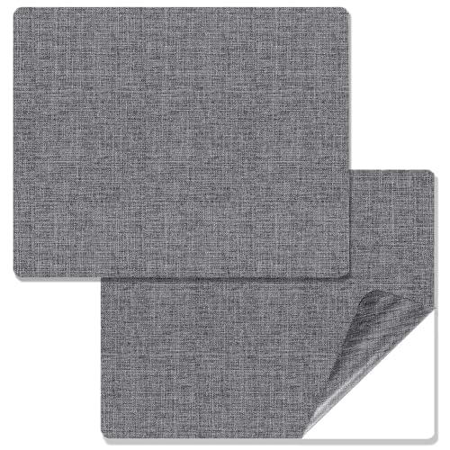 2 Stück Stoff-Reparaturflicken, Selbstklebender Reparaturflicken für Segeltuch, 27,9 x 20,3 cm, wasserdichte Stoffflicken, Reparaturset für Leinen-Segeltuch für Sofas, Zelte, Möbel, Markisen (grau) 2 Stück Stoff-Reparaturflicken, Selbstklebender Reparaturflicken für Segeltuch, 27,9 x 20,3 cm, wasserdichte Stoffflicken, Reparaturset für Leinen-Segeltuch für Sofas, Zelte, Möbel, Markisen (grau) von REEKNOKOL