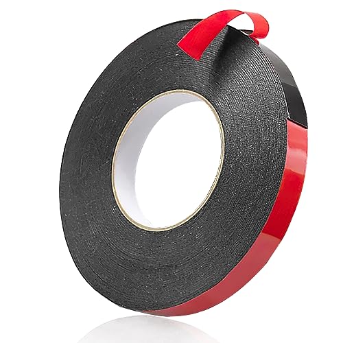 REEKNOKOL Doppelseitiges Klebeband, robust, 32,8 Fuß x 0,39 Zoll, doppelseitiges Schaumstoff-Klebeband, selbstklebendes Schaumstoff-Klebeband für LED-Lichtleisten, Autodekoration REEKNOKOL Doppelseitiges Klebeband, robust, 32,8 Fuß x 0,39 Zoll, doppelseitiges Schaumstoff-Klebeband, selbstklebendes Schaumstoff-Klebeband für LED-Lichtleisten, Autodekoration von REEKNOKOL