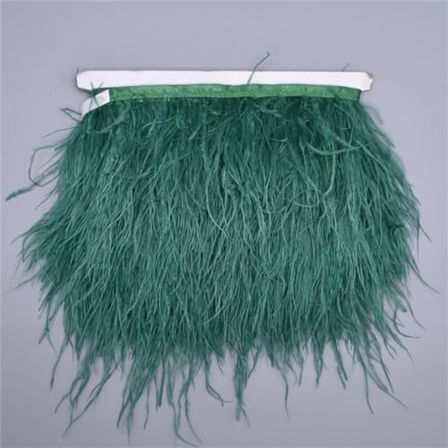 10 m farbige Straußenfedern auf Band, 8–10 cm, Rockfransen auf Klebeband, Nähbesatz, Dekoration, Farbe 31 10 m farbige Straußenfedern auf Band, 8–10 cm, Rockfransen auf Klebeband, Nähbesatz, Dekoration, Farbe 31 von REHJJDFD