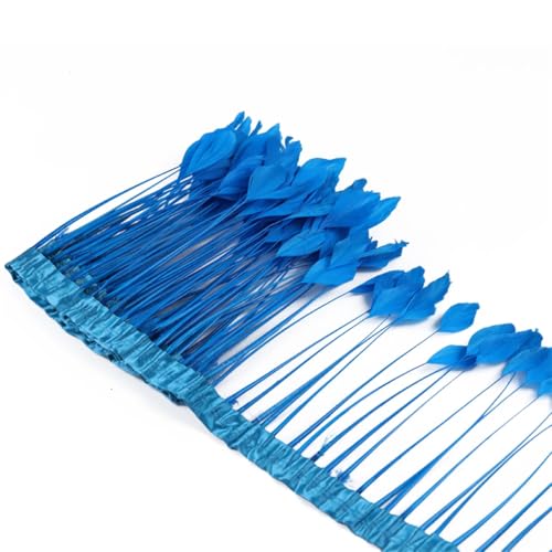 2 Meter Gänsefeder-Bordüre, Fransen 15,2 - 20,3 cm, buntes Band, Hochzeitskleidung, Nähzubehör, Federn, Dekoration, 17, 15-20 cm 2 Meter Gänsefeder-Bordüre, Fransen 15,2 - 20,3 cm, buntes Band, Hochzeitskleidung, Nähzubehör, Federn, Dekoration, 17, 15-20 cm von REHJJDFD