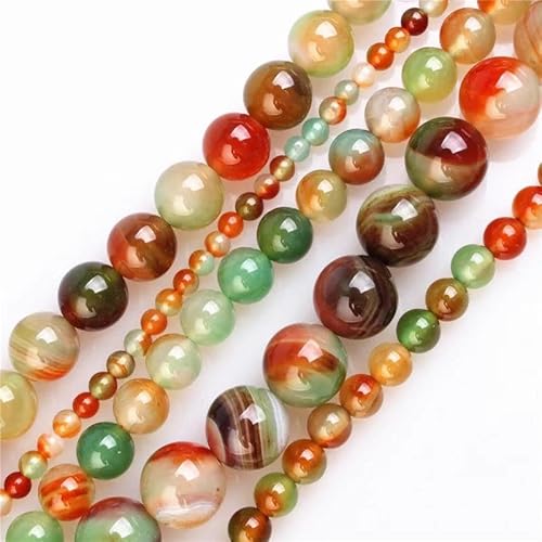 4/6/8/10/12 mm Natursteinperlen, rund, lose Perlen für selbstgemachte Halsketten, Armbänder, Charms, Schmuckherstellung 4/6/8/10/12 mm Natursteinperlen, rund, lose Perlen für selbstgemachte Halsketten, Armbänder, Charms, Schmuckherstellung von REHJJDFD