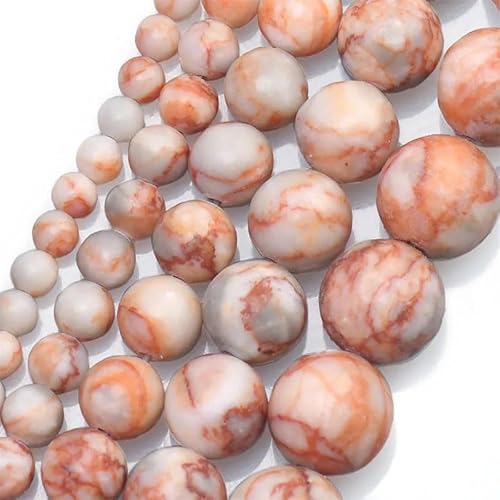 4–12 mm natürliche Netzwerkstein-Perlen, runde Edelsteine, lose Perlen für DIY-Schmuckherstellung 4–12 mm natürliche Netzwerkstein-Perlen, runde Edelsteine, lose Perlen für DIY-Schmuckherstellung von REHJJDFD