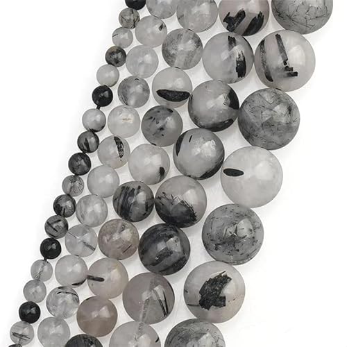 4–12 mm natürliche lose Perlen, Edelstein, runde Perlen für Schmuckherstellung 4–12 mm natürliche lose Perlen, Edelstein, runde Perlen für Schmuckherstellung von REHJJDFD