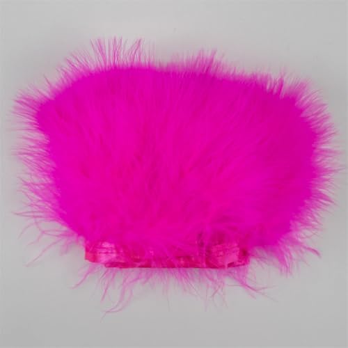 5 m/10 m Türkei-Feder-Bordüre, Federn, Dekorationsband, Spitze für Party, Kostüm, Nähzubehör, 4–6 cm, Rose, 4–6 cm, 5 m 5 m/10 m Türkei-Feder-Bordüre, Federn, Dekorationsband, Spitze für Party, Kostüm, Nähzubehör, 4–6 cm, Rose, 4–6 cm, 5 m von REHJJDFD