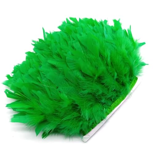 9,1 m/Lot Truthahnfedern Borten Fransenband DIY Federn Kleidung Kleid Dekoration Nähzubehör Gras EN8 9,1 m/Lot Truthahnfedern Borten Fransenband DIY Federn Kleidung Kleid Dekoration Nähzubehör Gras EN8 von REHJJDFD