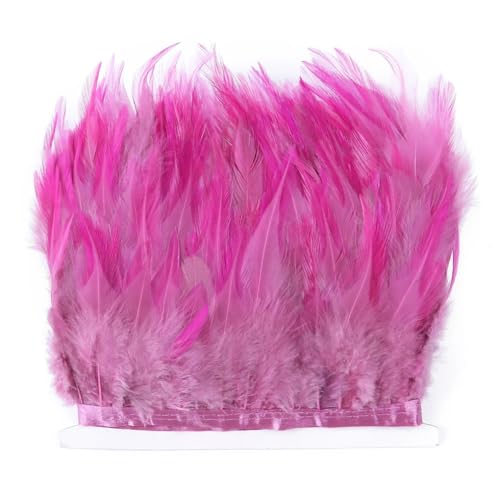 Farbige Hühnerfeder-Bordüre, 10–15 cm, Schleifenband, Nähen, Fasanfedern, für Handwerk, Kleid, Party, Kostüm, Plume-Dekoration, Bohnenpaste, pnnrk, 1 m Farbige Hühnerfeder-Bordüre, 10–15 cm, Schleifenband, Nähen, Fasanfedern, für Handwerk, Kleid, Party, Kostüm, Plume-Dekoration, Bohnenpaste, pnnrk, 1 m von REHJJDFD