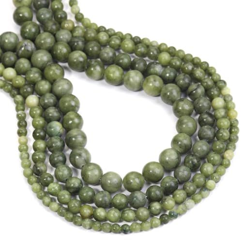 Jade-Natursteinperlen – Großhandel für Schmuckherstellung, DIY-Armband, Halskette, Schmuckzubehör Jade-Natursteinperlen – Großhandel für Schmuckherstellung, DIY-Armband, Halskette, Schmuckzubehör von REHJJDFD