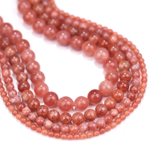 Jade-Perlen, 4/6/8/10 mm – für selbstgemachte Schmuck, Armbänder, Halsketten, Zubehör Jade-Perlen, 4/6/8/10 mm – für selbstgemachte Schmuck, Armbänder, Halsketten, Zubehör von REHJJDFD