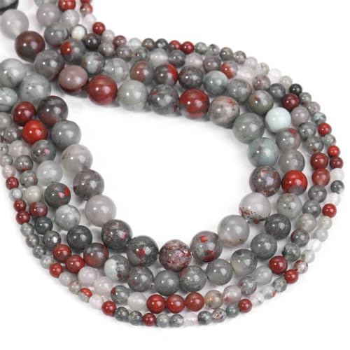 Jade runde lose Abstandshalter-Perlen (4/6/8/10 mm) – für Schmuckherstellung, DIY-Armband-Zubehör von REHJJDFD