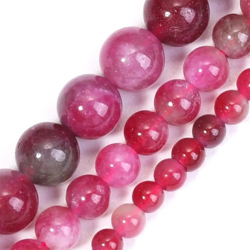 Lose Jade-Perlen (4/6/8 mm) – für Schmuckherstellung, DIY, Armband, Ohrringe von REHJJDFD