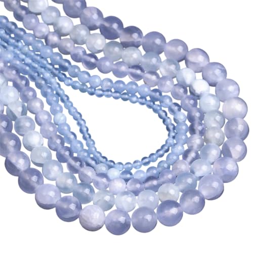 Natürliche Jadeperlen, rund, großes Loch, für selbstgemachte Schmuck, Armbänder, Halsketten, Zubehör Natürliche Jadeperlen, rund, großes Loch, für selbstgemachte Schmuck, Armbänder, Halsketten, Zubehör von REHJJDFD