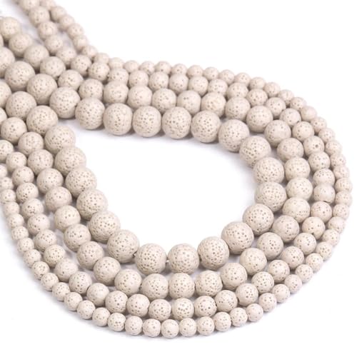 Natürliche Perlen, 6/8/10/12 mm – für Schmuck, Basteln, Armband, Anhänger, Zubehör Natürliche Perlen, 6/8/10/12 mm – für Schmuck, Basteln, Armband, Anhänger, Zubehör von REHJJDFD