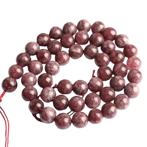 Natürliche Perlen, rund, lose Abstandshalter, Perlen für Schmuckherstellung, DIY, Armband, Halskette, 4/6/8/10/12 mm Natürliche Perlen, rund, lose Abstandshalter, Perlen für Schmuckherstellung, DIY, Armband, Halskette, 4/6/8/10/12 mm von REHJJDFD