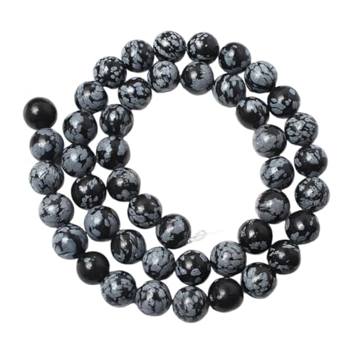 Natürliche Perlen, rund, lose Abstandshalter, Perlen für Schmuckherstellung, DIY, Armband, Halskette, 4/6/8/10/12 mm Natürliche Perlen, rund, lose Abstandshalter, Perlen für Schmuckherstellung, DIY, Armband, Halskette, 4/6/8/10/12 mm von REHJJDFD