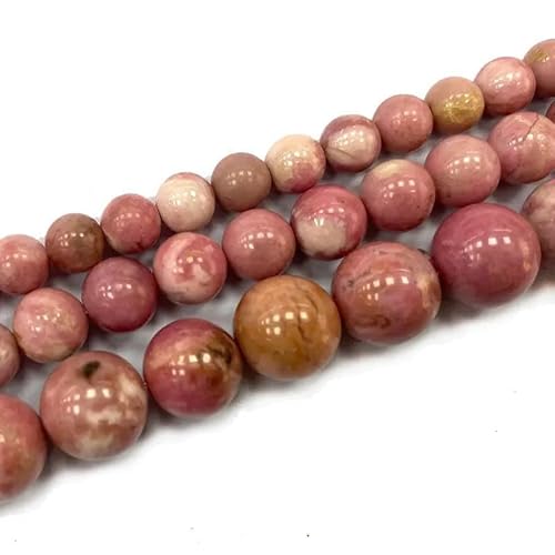 Natürliche runde Edelsteinperlen, 4/6/8/10 mm, für selbstgemachte Armbänder, Halsketten, Schmuck Natürliche runde Edelsteinperlen, 4/6/8/10 mm, für selbstgemachte Armbänder, Halsketten, Schmuck von REHJJDFD