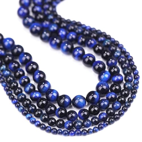 Natürliche runde lose Perlen (4/6/8/10 mm) – für Armbänder, Halsketten, Schmuckherstellung von REHJJDFD