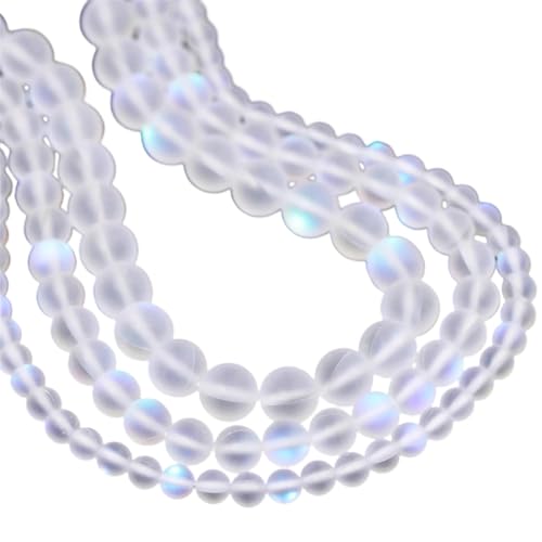 Runde Abstandshalter (6/8/10 mm) – für Schmuckherstellung, DIY, Damen, Herren, Armband, Fußkettchen, Halskette, Zubehör von REHJJDFD