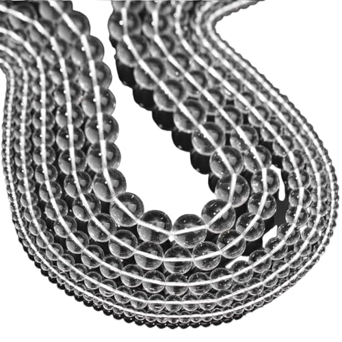 Runde Abstandshalter-Perlen – zur Schmuckherstellung, für Damen, Herren, Armband, Fußkettchen, Halsketten-Zubehör Runde Abstandshalter-Perlen – zur Schmuckherstellung, für Damen, Herren, Armband, Fußkettchen, Halsketten-Zubehör von REHJJDFD
