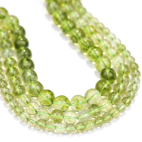 Runde lose Abstandsperlen 6/8/10 mm – für selbstgemachte Schmuck, Armbänder, Halsketten, Zubehör von REHJJDFD