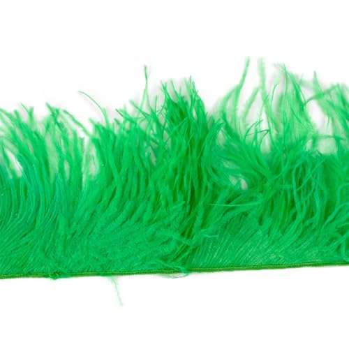 Straußenfeder-Bordüre, 1 m, 10–15/15–18/18–22 cm, Fransenband für Partykleid, Zuhause, Nähen, Hochzeit, Borten EN8, 15–18 cm, 2-lagig Straußenfeder-Bordüre, 1 m, 10–15/15–18/18–22 cm, Fransenband für Partykleid, Zuhause, Nähen, Hochzeit, Borten EN8, 15–18 cm, 2-lagig von REHJJDFD