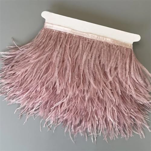 Straußenfeder-Bordüre für Kleid, Kleidung, Dekoration, Nähen, Federn, Handwerk, Leder, 6 m, 6 m Straußenfeder-Bordüre für Kleid, Kleidung, Dekoration, Nähen, Federn, Handwerk, Leder, 6 m, 6 m von REHJJDFD