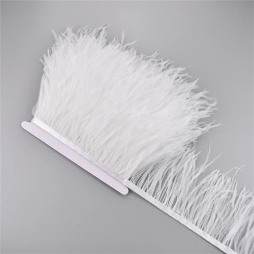 Straußenfedern, Zubehör für Kleidung, Dekoration, flauschige Federn, bunt, 10–15 cm, 10–15 cm, 26 Stück Straußenfedern, Zubehör für Kleidung, Dekoration, flauschige Federn, bunt, 10–15 cm, 10–15 cm, 26 Stück von REHJJDFD