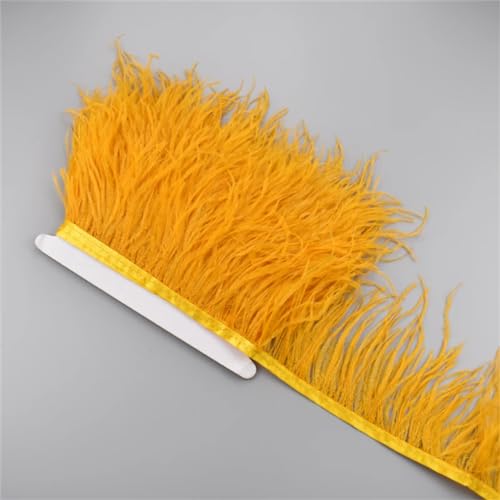 Straußenfedern, Zubehör für Kleidung, Dekoration, flauschige Federn, bunt, Rock, Dekoration, 10 - 15 cm, 10 - 15 cm, 4 Stück Straußenfedern, Zubehör für Kleidung, Dekoration, flauschige Federn, bunt, Rock, Dekoration, 10 - 15 cm, 10 - 15 cm, 4 Stück von REHJJDFD