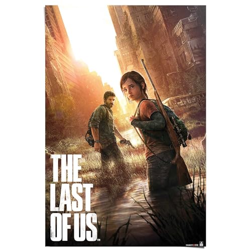 REINDERS Poster, Playstation - the last of us, Kinderzimmer, Poster, Wanddeko, Room Decor, 150 gr. glänzend Bilderdruckpapier, Braun, 91,5x61cm von REINDERS