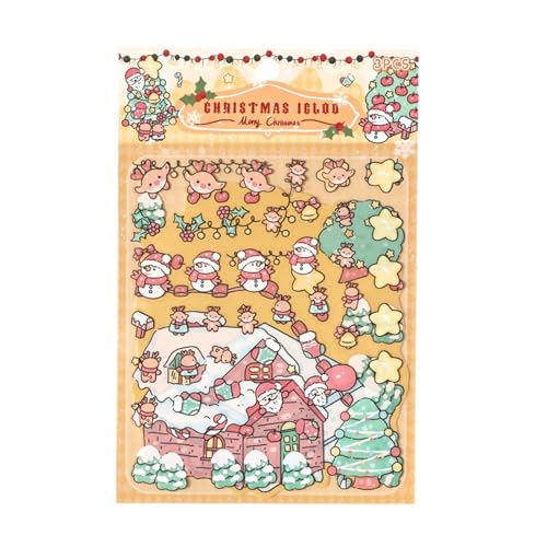 Dekorative Aufkleber Heiligabend Aufkleber Szenen Festival Stickers Journal Supplies Für Kinder Kinder Dekorative Heiligabend Kinderszene von REITINGE