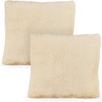 2 relaxdays Kissen beige 40,0 x 35,0 cm von RELAXDAYS