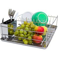 relaxdays Abtropfgestell silber relaxdays Abtropfgestell silber von RELAXDAYS