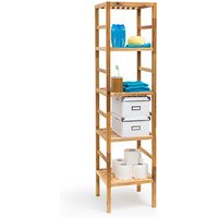 relaxdays Badregal braun 35,5 x 35,5 x 150,0 cm relaxdays Badregal braun 35,5 x 35,5 x 150,0 cm von RELAXDAYS
