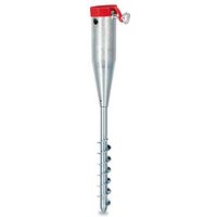 relaxdays Bodendübel für Sonnenschirm silber, Stahl relaxdays Bodendübel für Sonnenschirm silber, Stahl von RELAXDAYS