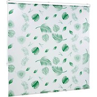 relaxdays Duschrollo Blätter 160,0 x 240,0 cm von RELAXDAYS