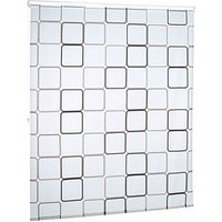 relaxdays Duschrollo SQUARE Quadrate 160,0 x 240,0 cm von RELAXDAYS