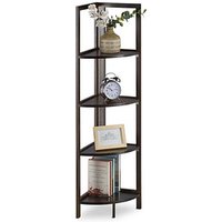 relaxdays Eckregal Bambus dunkelbraun 28,0 x 28,0 x 120,0 cm relaxdays Eckregal Bambus dunkelbraun 28,0 x 28,0 x 120,0 cm von RELAXDAYS